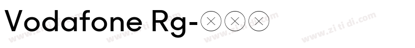 Vodafone Rg字体转换